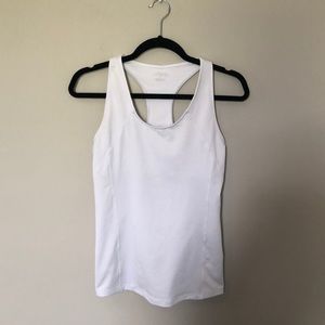 White workout tank size small